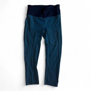 Lululemon teal crop leggings
